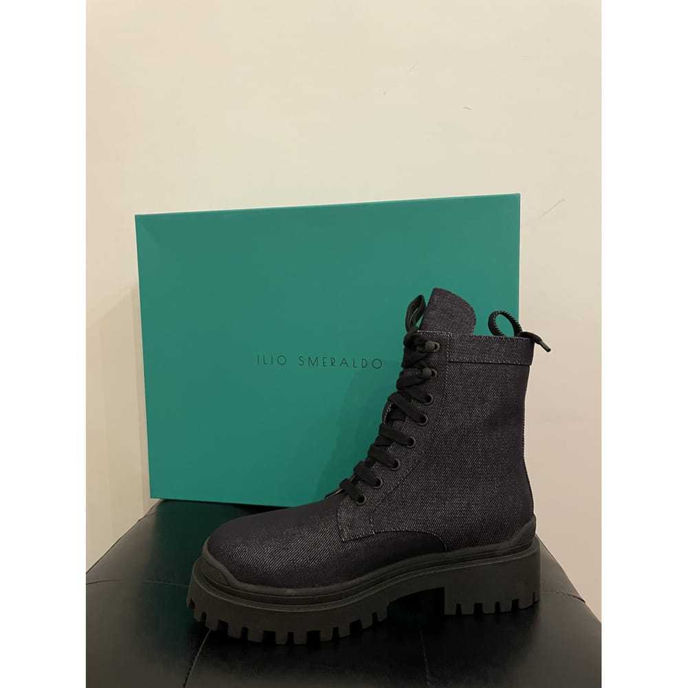 Ilio Smeraldo Leather ankle boots - image 8