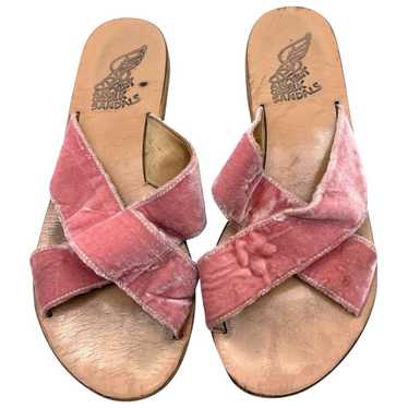 Ancient Greek Sandals Velvet sandals