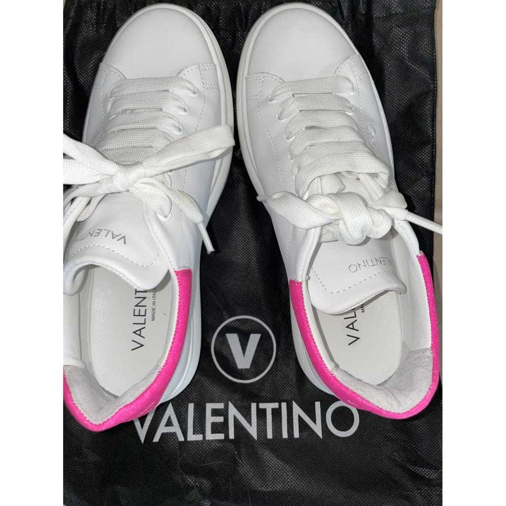 Mario Valentino Open Vltn leather trainers - image 2
