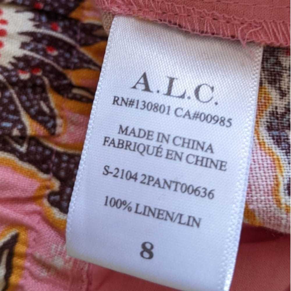 A.l.c Linen trousers - image 8