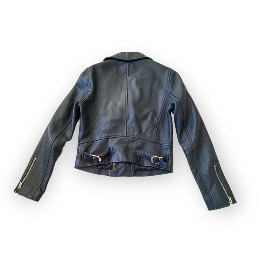 J.Crew Leather biker jacket - image 3