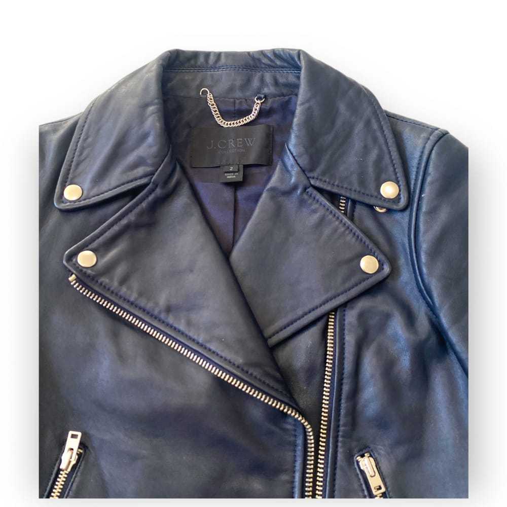 J.Crew Leather biker jacket - image 5