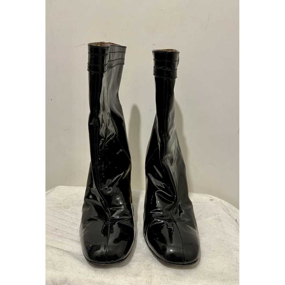 Barbara Bui Patent leather biker boots - image 3