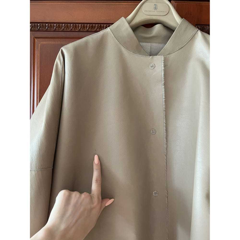 Karl Donoghue Leather coat - image 6