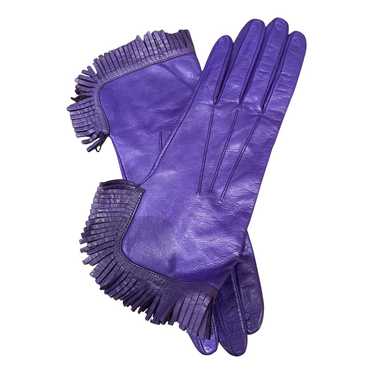 Bill Blass Leather gloves - image 1