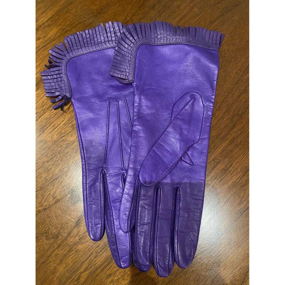 Bill Blass Leather gloves - image 2