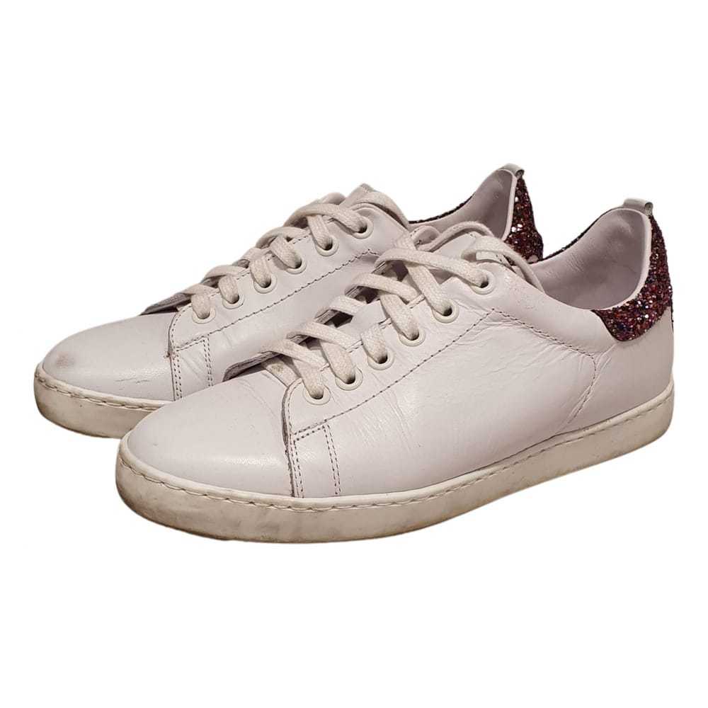 Maje Leather trainers - image 1