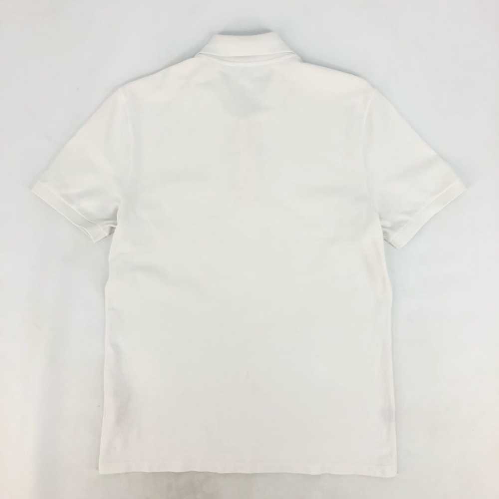 Gucci White Cotton Polo T-Shirt w GG Logo - image 7