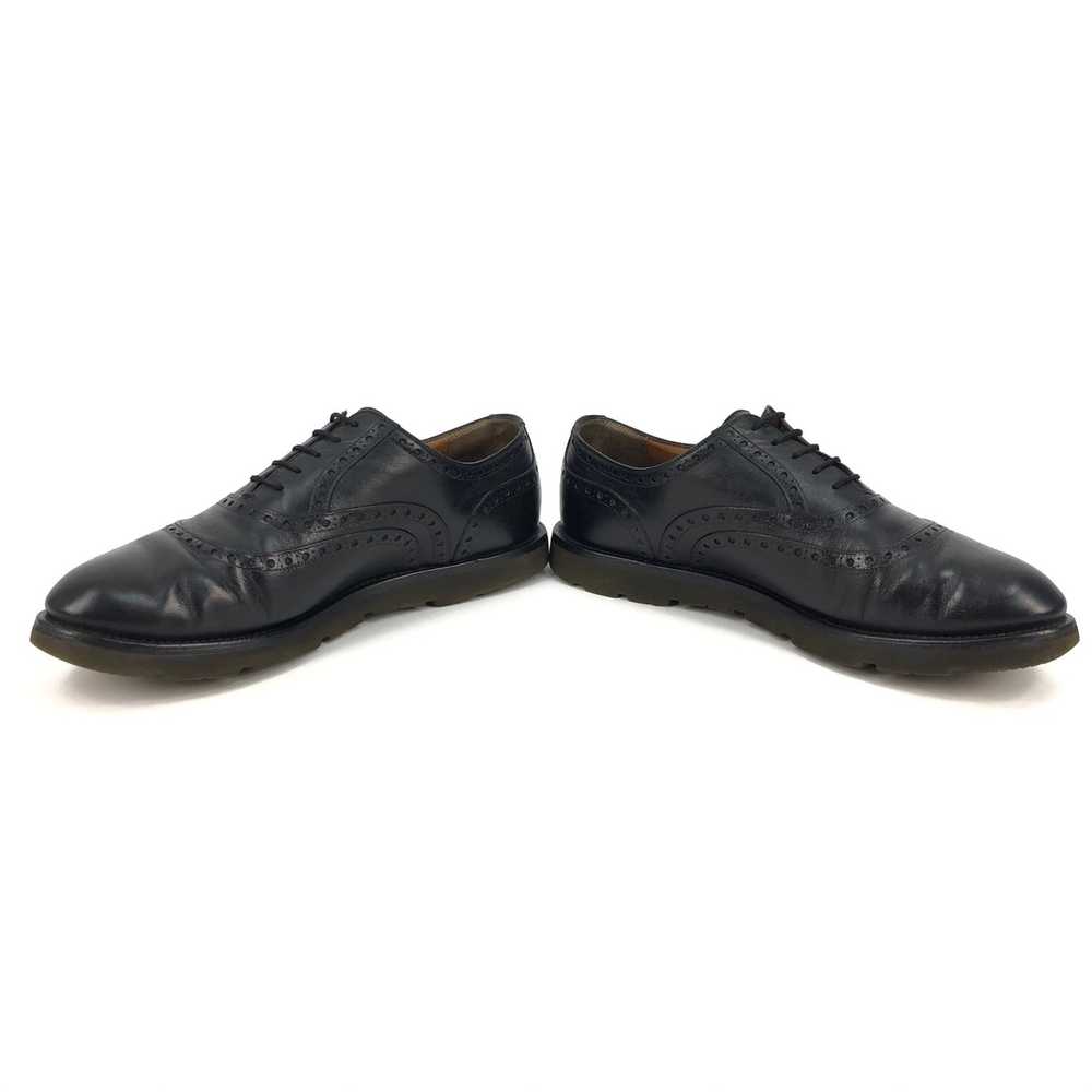 Gucci Black Leather Brogue / Lace Up Shoes w Logo - image 6