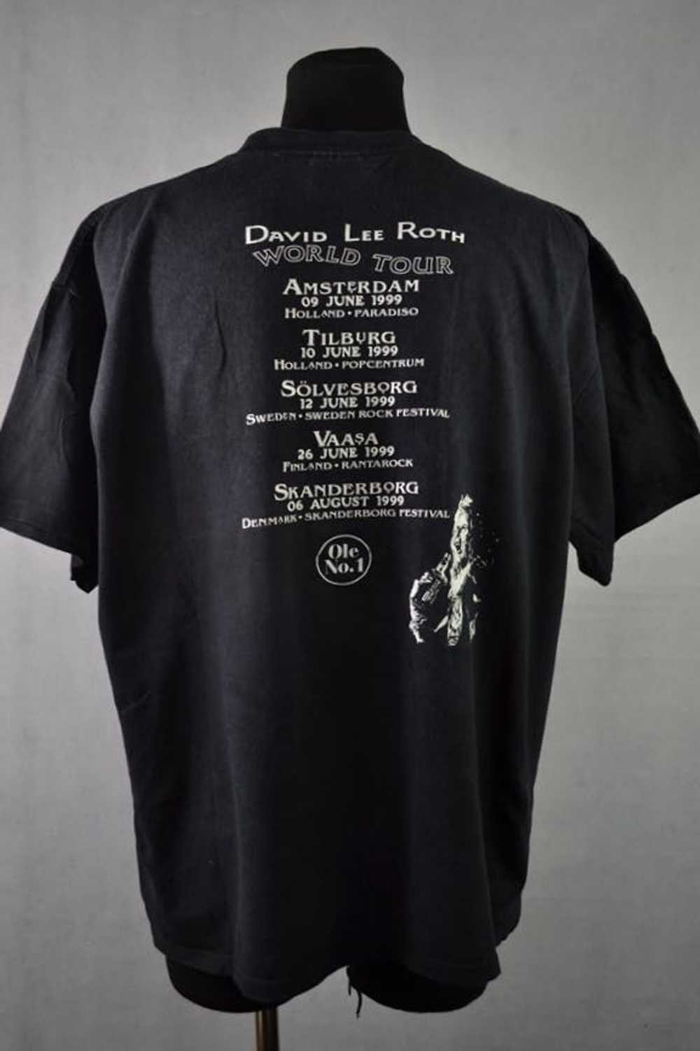 Band Tees × Vintage Vintage '99 DAVID LEE ROTH Wo… - image 2