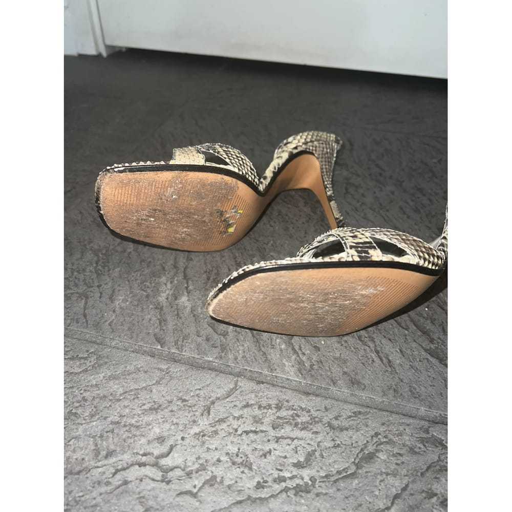 Stuart Weitzman Exotic leathers sandals - image 3