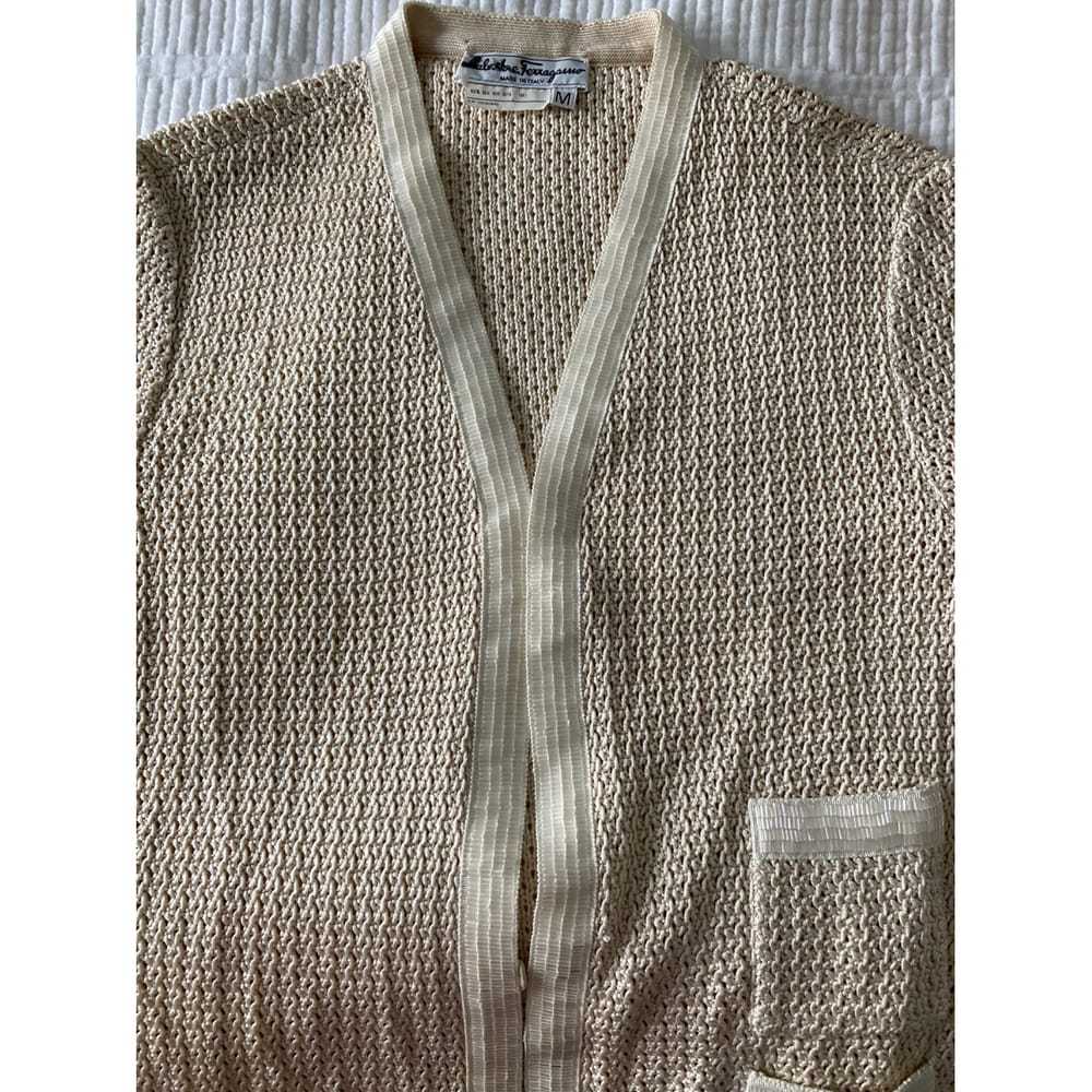 Salvatore Ferragamo Silk cardigan - image 3