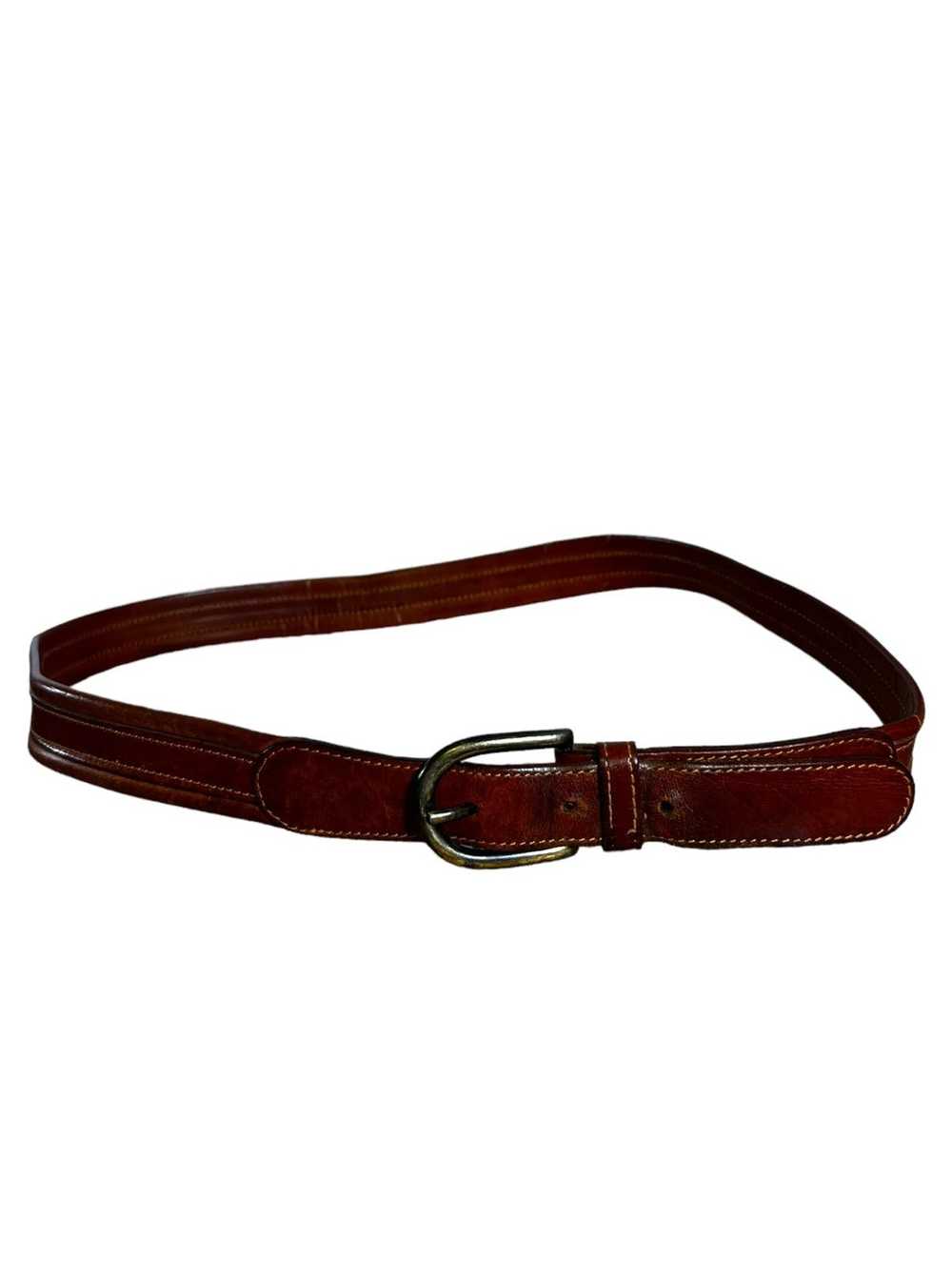Jaeger Leather Belt Made in Italy - image 1