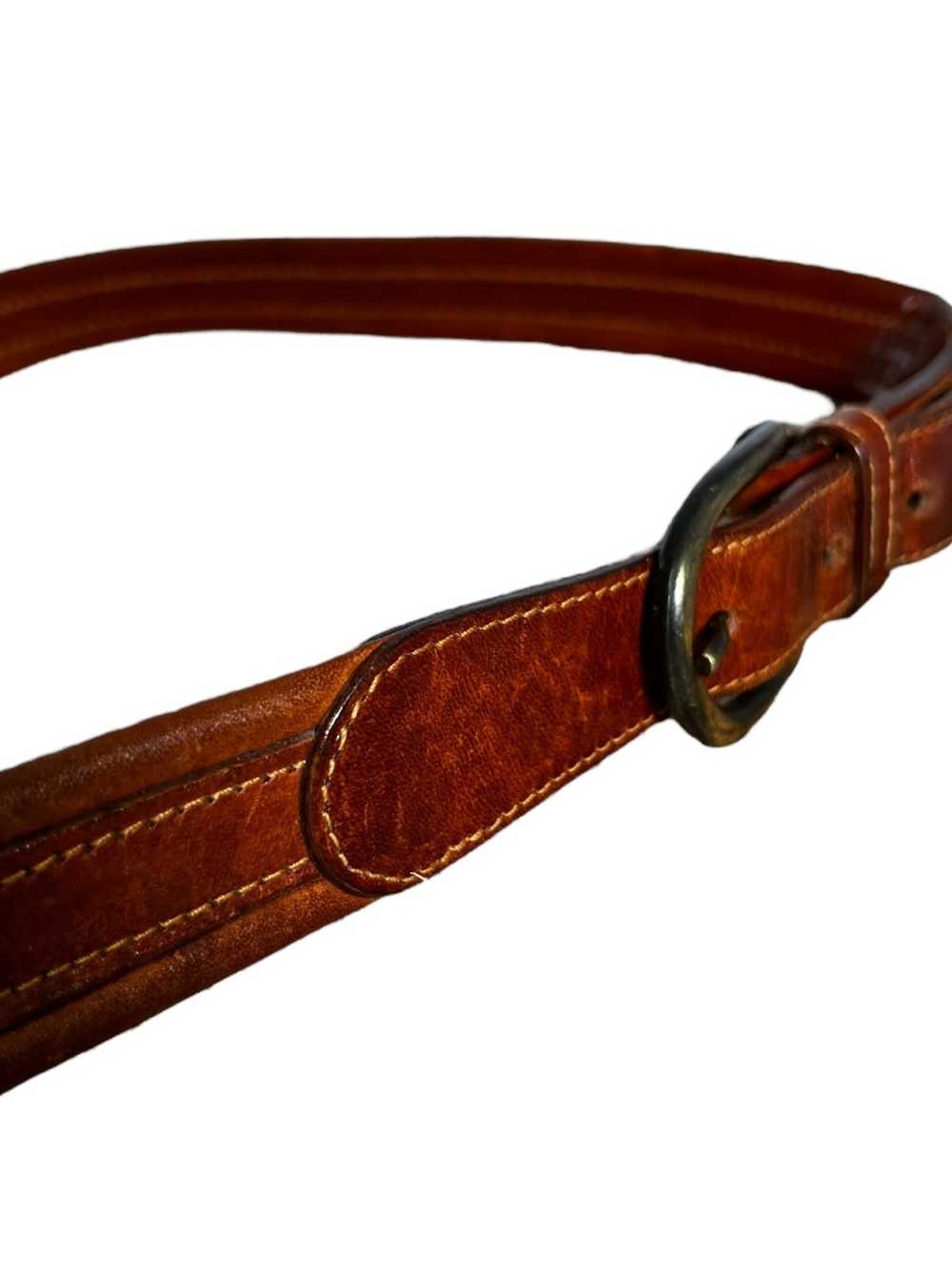 Jaeger Leather Belt Made in Italy - image 5