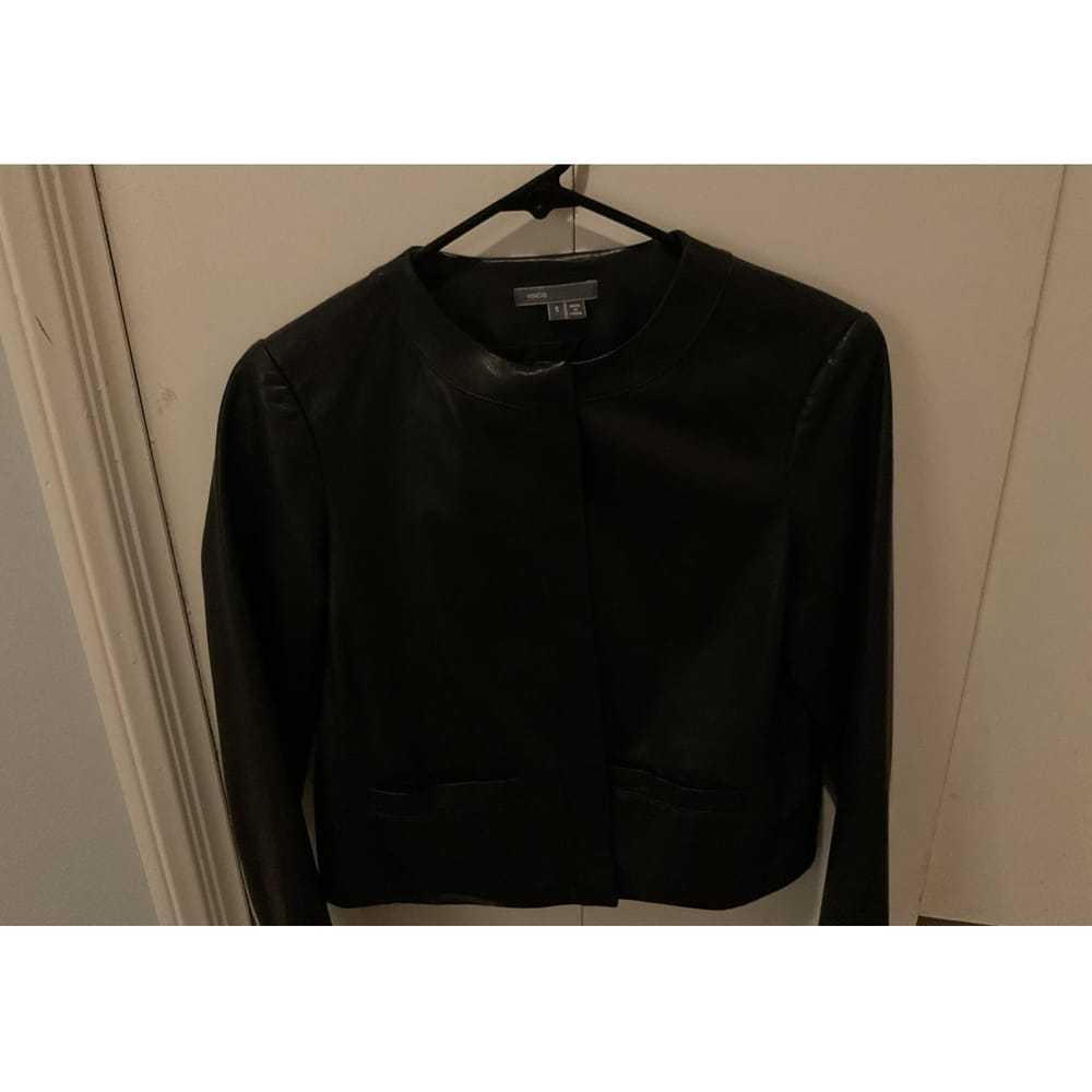 Vince Leather biker jacket - image 4