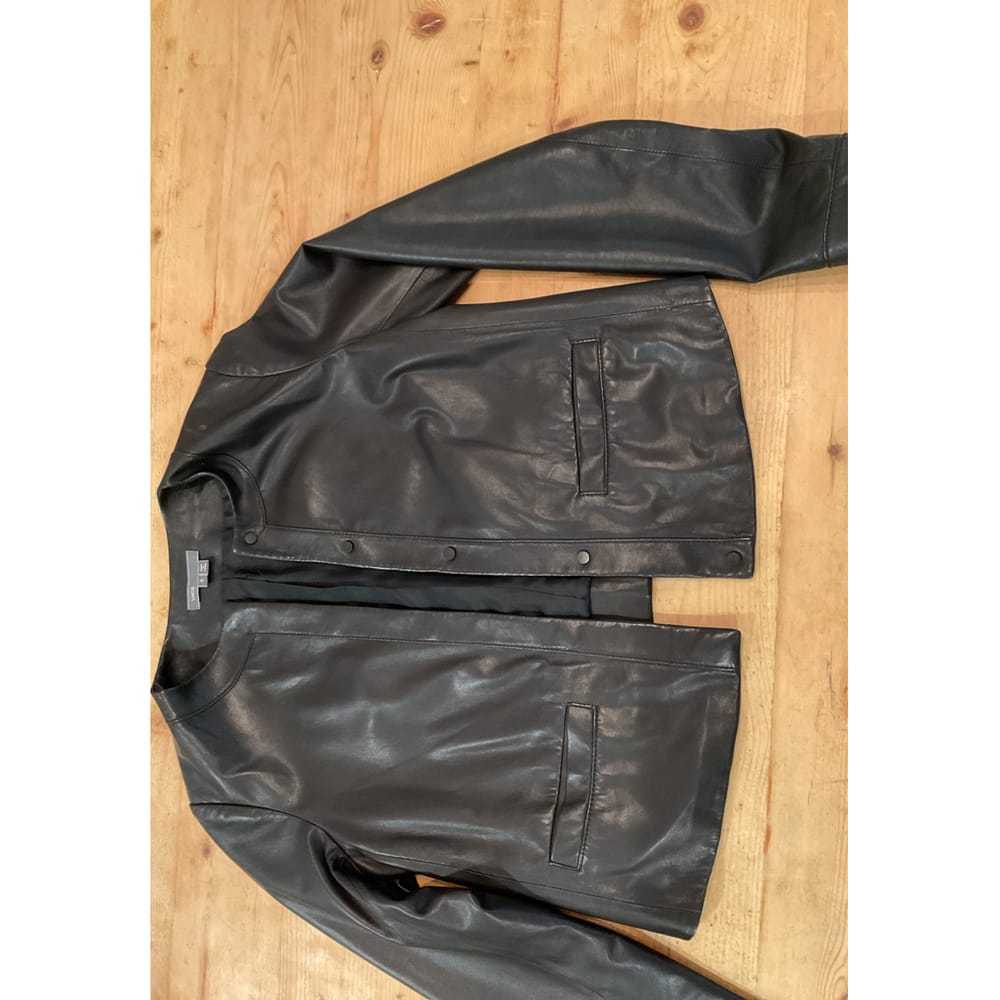 Vince Leather biker jacket - image 5