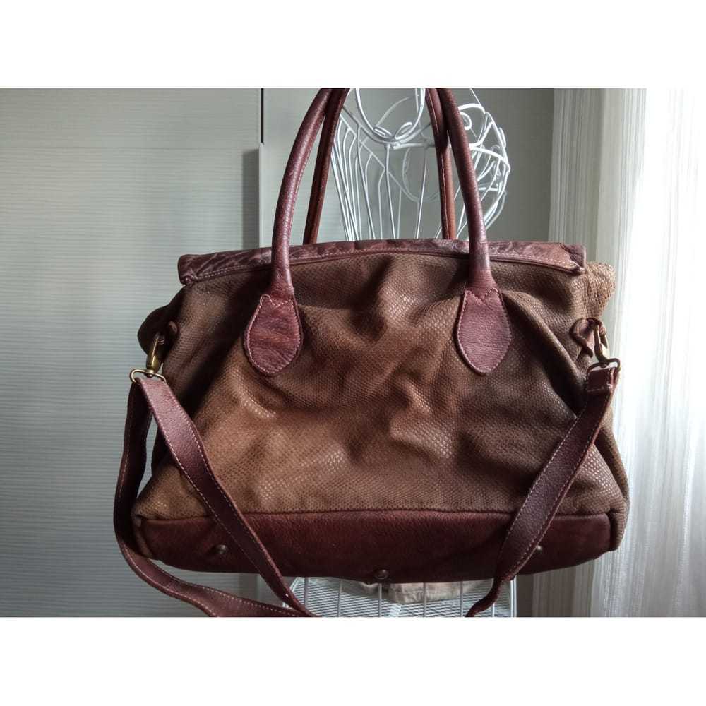 Berge Leather handbag - image 7