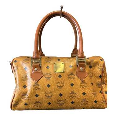 MCM Boston leather handbag - image 1
