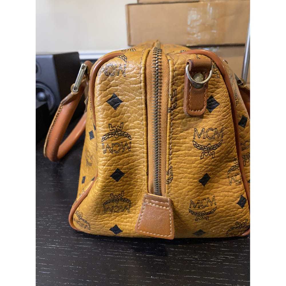 MCM Boston leather handbag - image 5