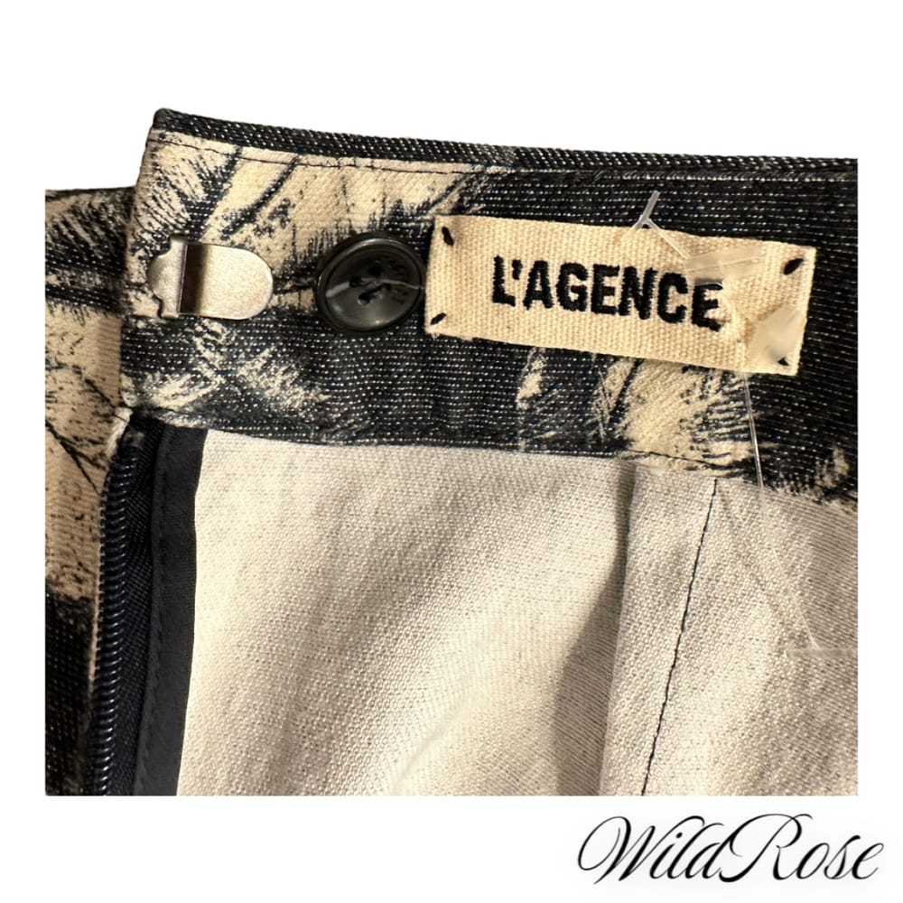 L'Agence Mid-length skirt - image 10