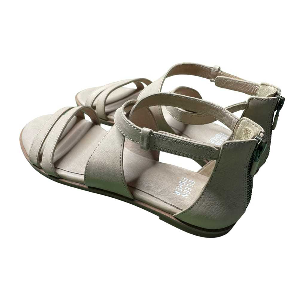 Eileen Fisher Leather sandal - image 8
