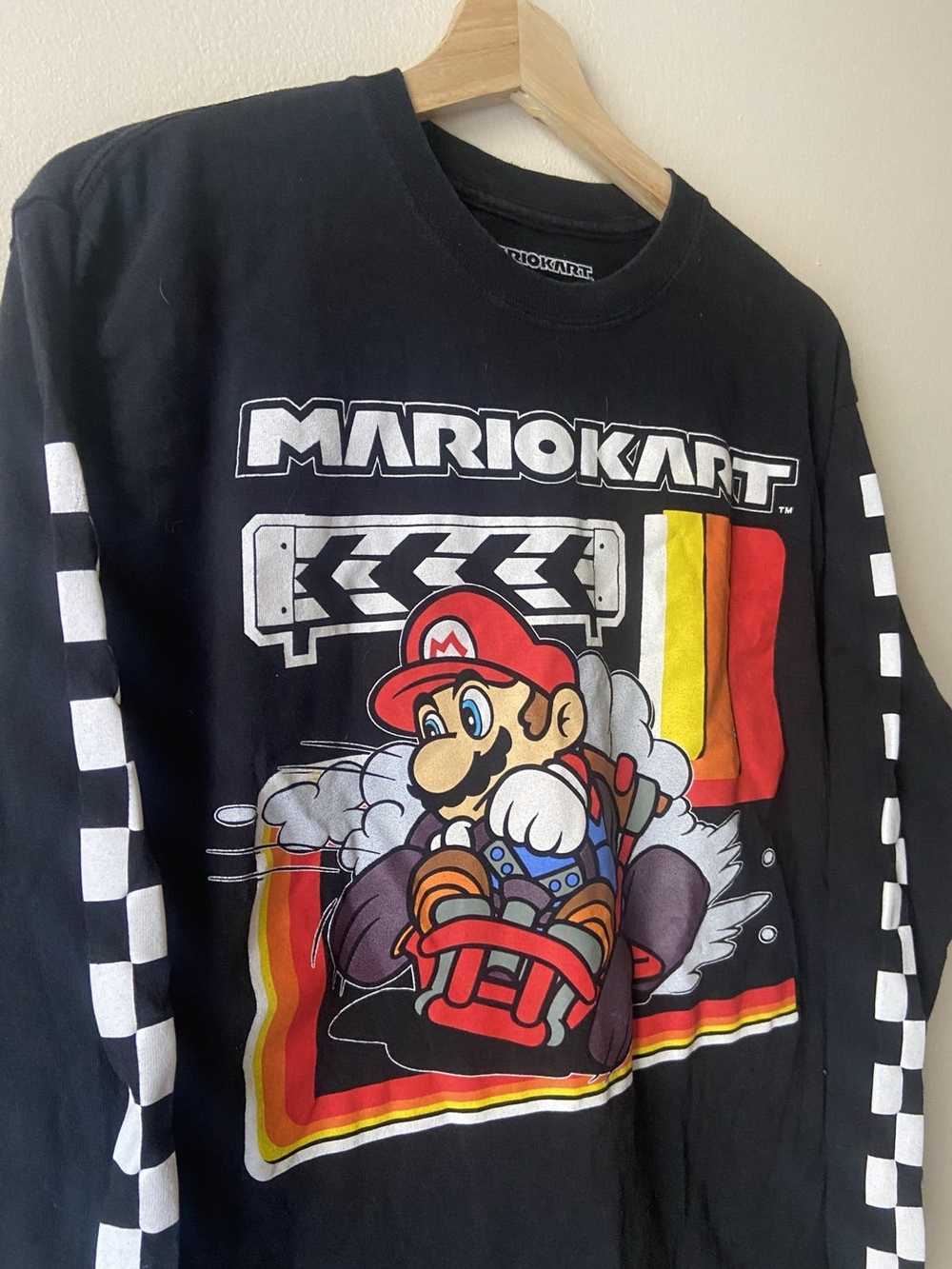 Nintendo × Vintage Mario Kart Racing Nintendo lon… - image 2