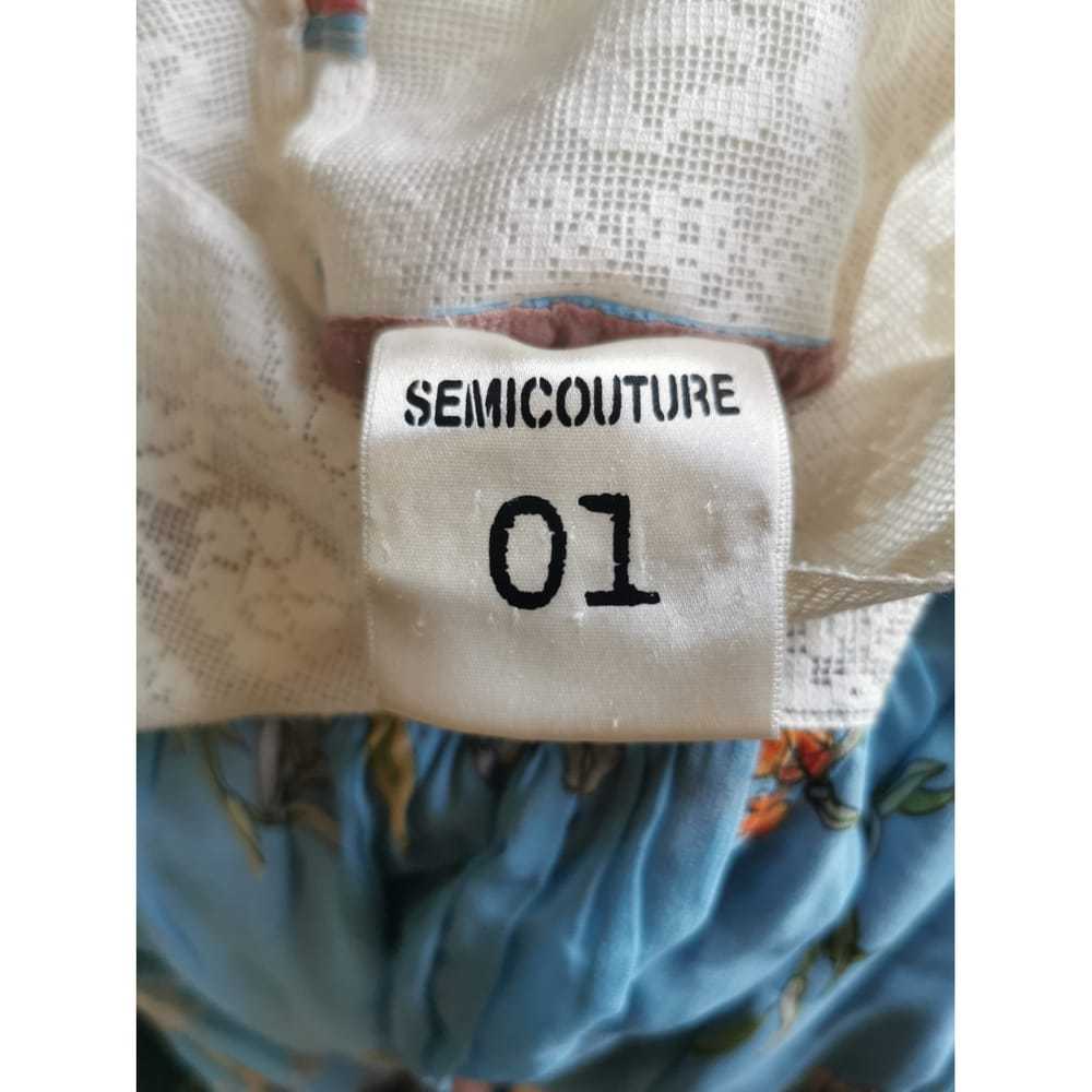 Semicouture Silk maxi dress - image 4