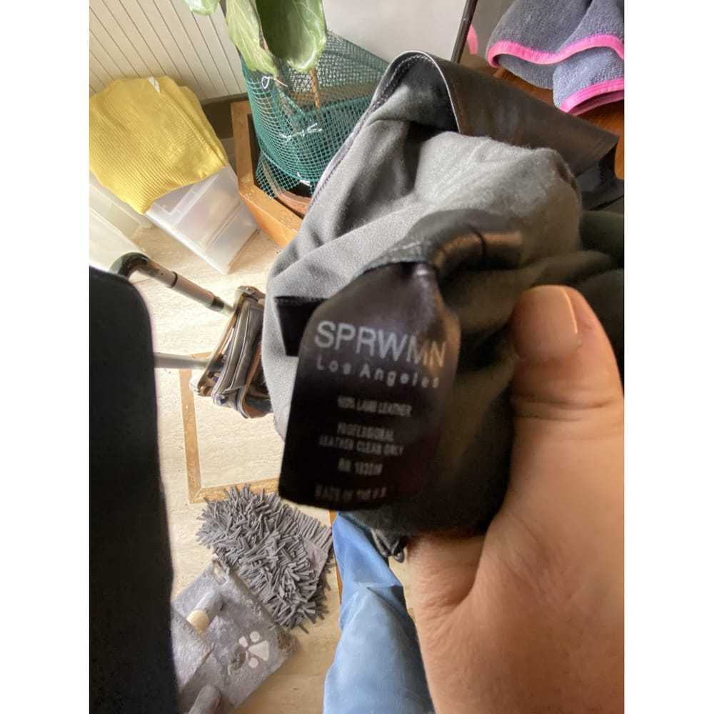 Sprwmn Leather jumpsuit - image 6