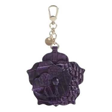 Brahmin Leather key ring