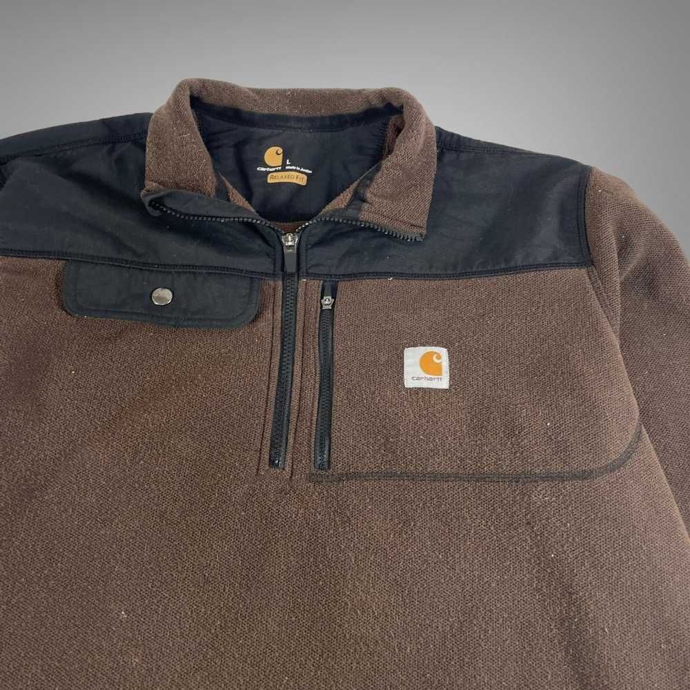Carhartt Carhartt half zip pullover jacket - image 2