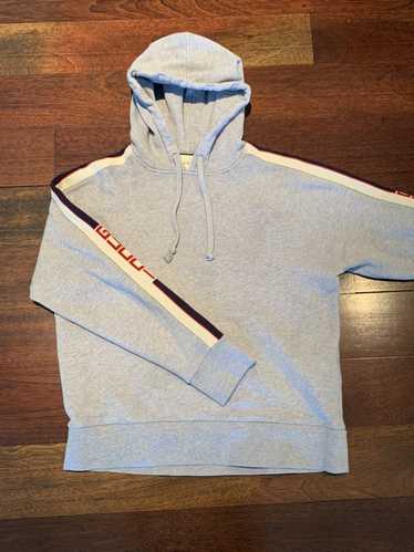 Gucci Hooded Sweater With Gucci Stripe - image 1