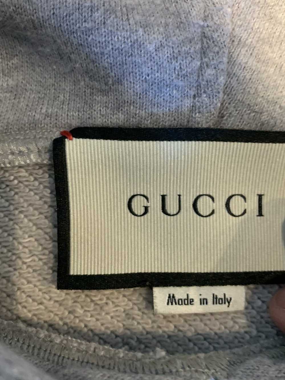 Gucci Hooded Sweater With Gucci Stripe - image 4