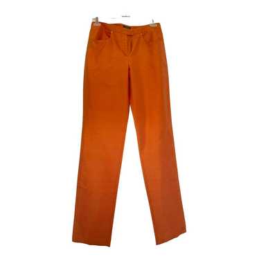 Gianni Versace Silk straight pants - image 1