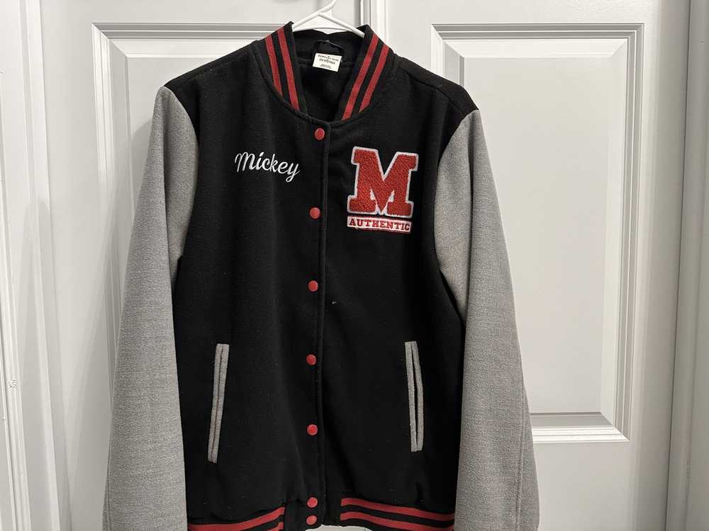 Disney × Vintage Vintage Mickey Mouse Varsity Jac… - image 1