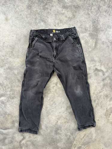 POLO RALPH LAUREN Men's Black Sullivan Slim Fit Graffiti Patch Denim Jeans  patch