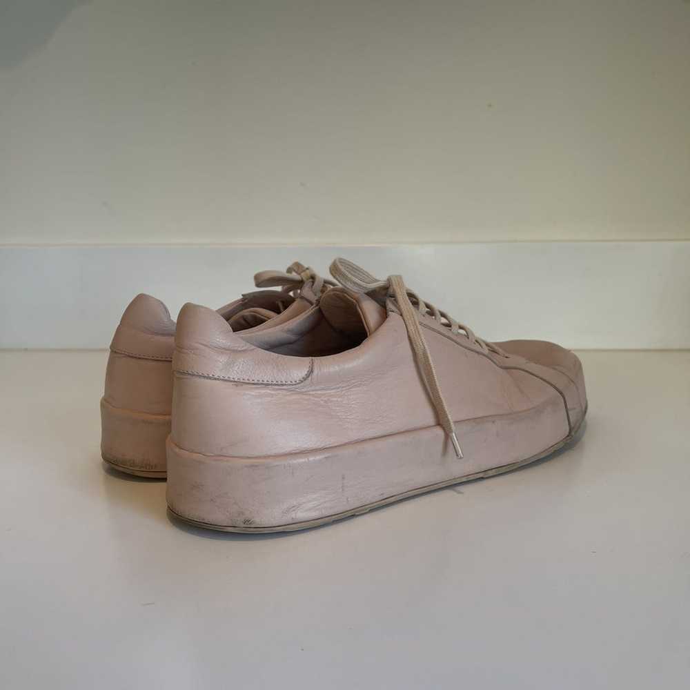 Jil Sander Pink Leather Sneakers - image 4