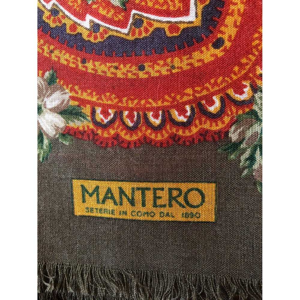 Mantero Viii Wool neckerchief - image 10