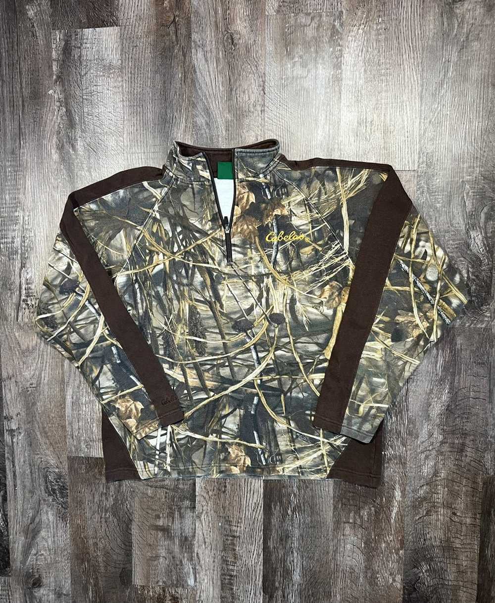 Cabelas × Vintage Realtree Camo Sweatshirt - image 1