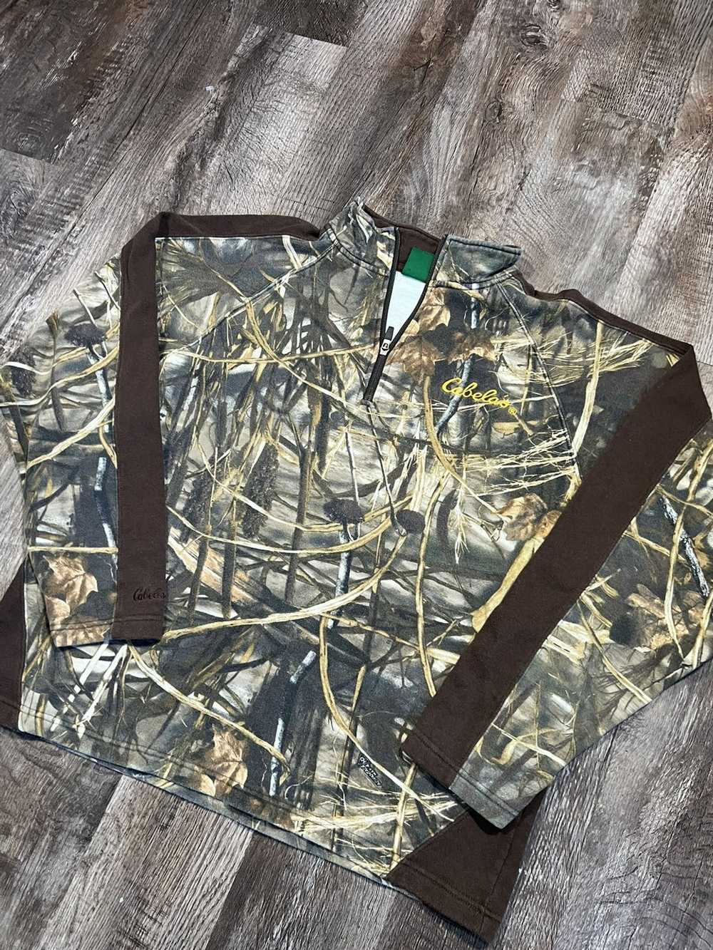 Cabelas × Vintage Realtree Camo Sweatshirt - image 3