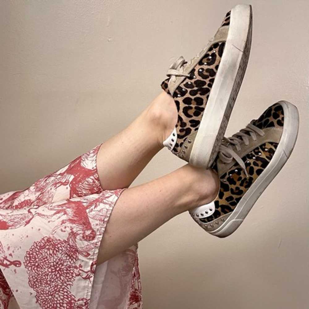 Zara Leopard Studded Sneakers - image 3