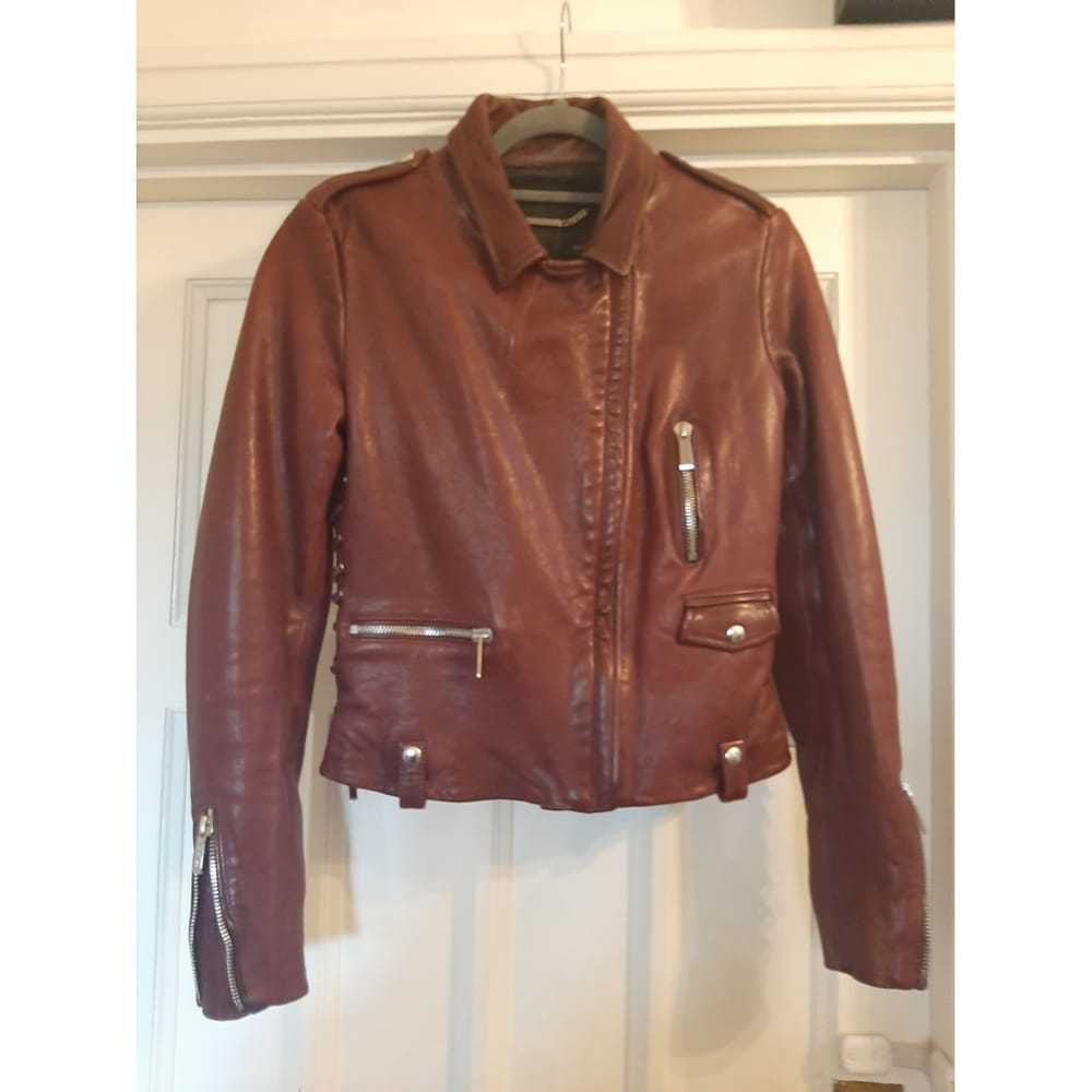 Barbara Bui Leather biker jacket - image 3