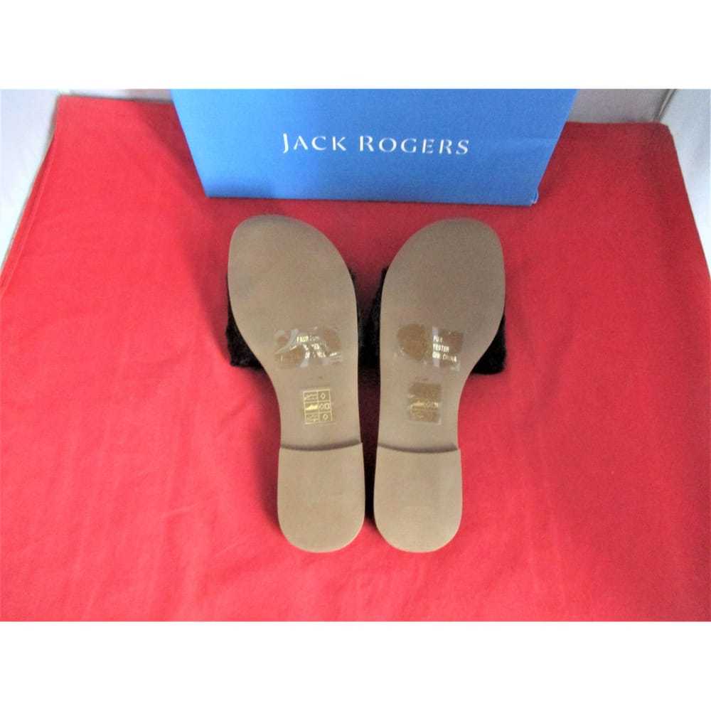 Jack Rogers Faux fur sandals - image 4