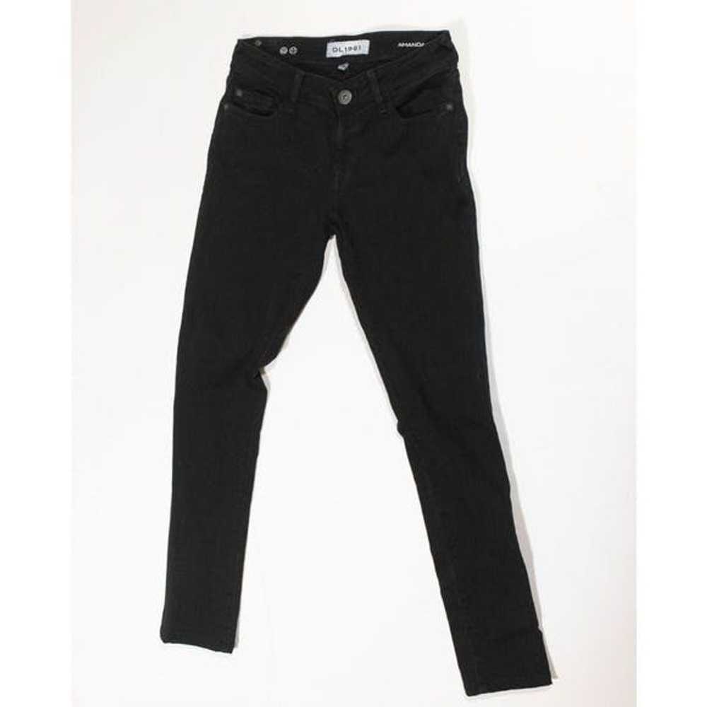 Dl1961 DL1961 Amanda Skinny Cotton Stretch Mid Ri… - image 1