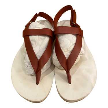 Hermès Beach leather sandal - image 1