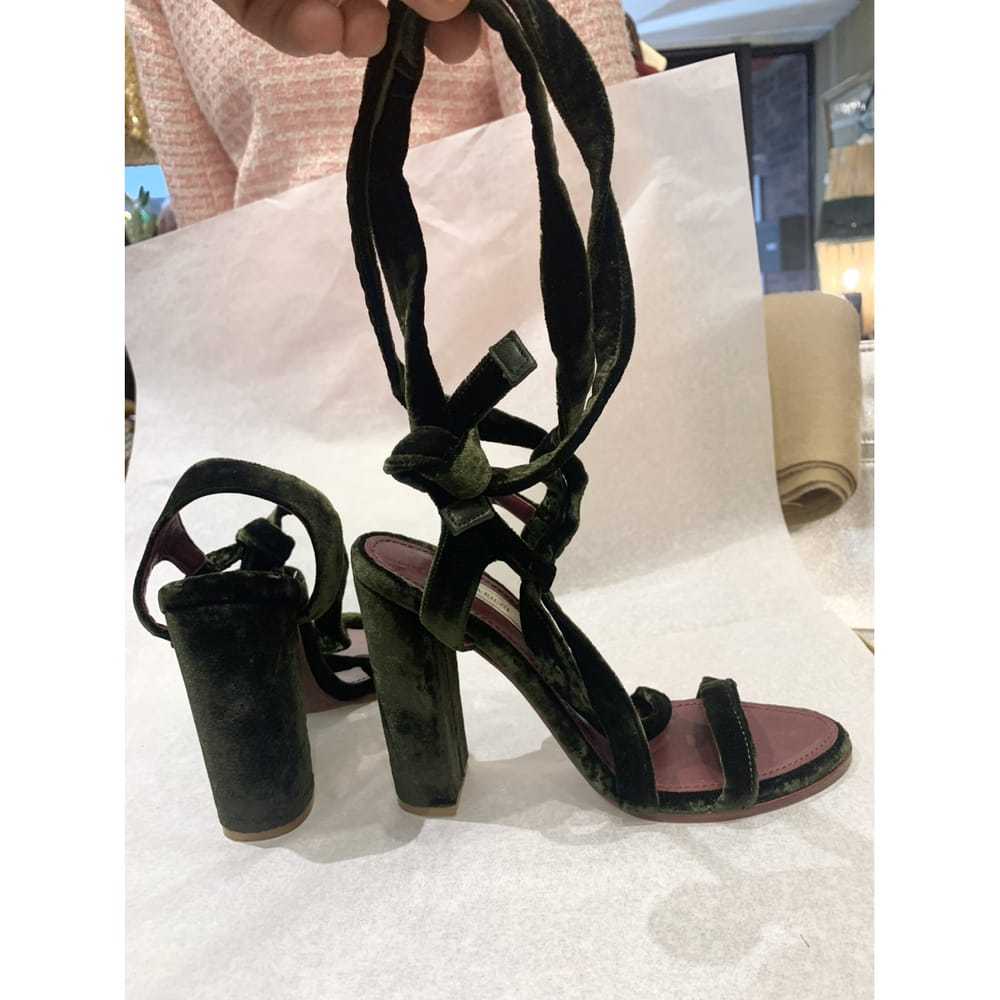 Nina Ricci Velvet sandals - image 2