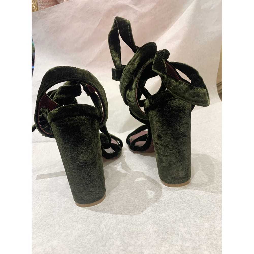 Nina Ricci Velvet sandals - image 8