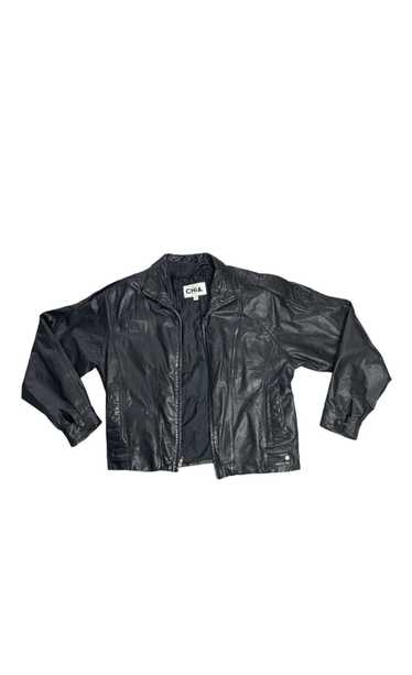 Vintage 80s/90s RARE Vintage biker jacket Chia