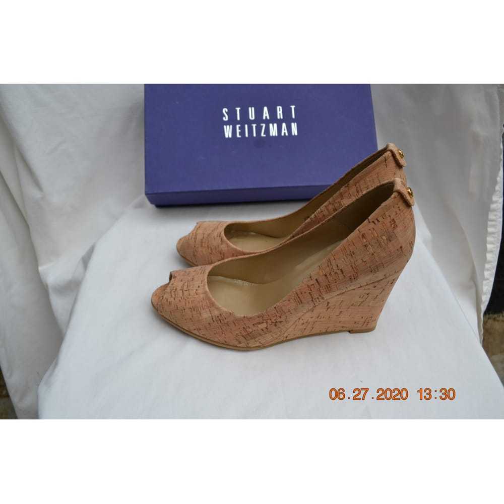 Stuart Weitzman Leather mid heel - image 8