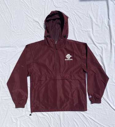 Maroon windbreaker store