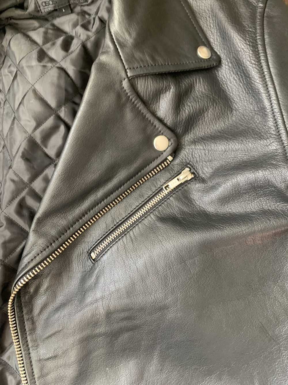 Asos Leather Biker Jacket - image 2